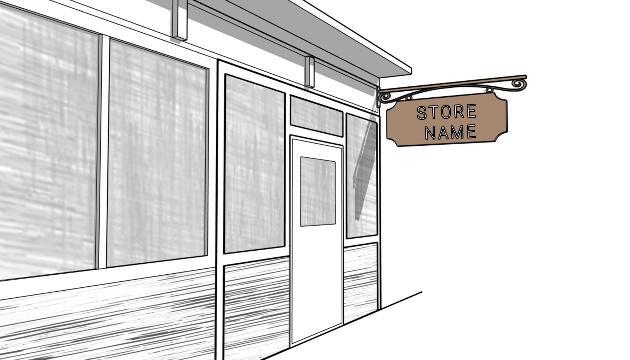 PROJECTING SIGN